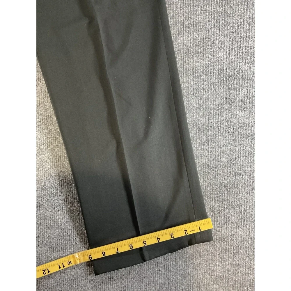 Stafford Dress Pants Mens 34x30 Classic Fit Black Pleated Slacks New NWT Busines